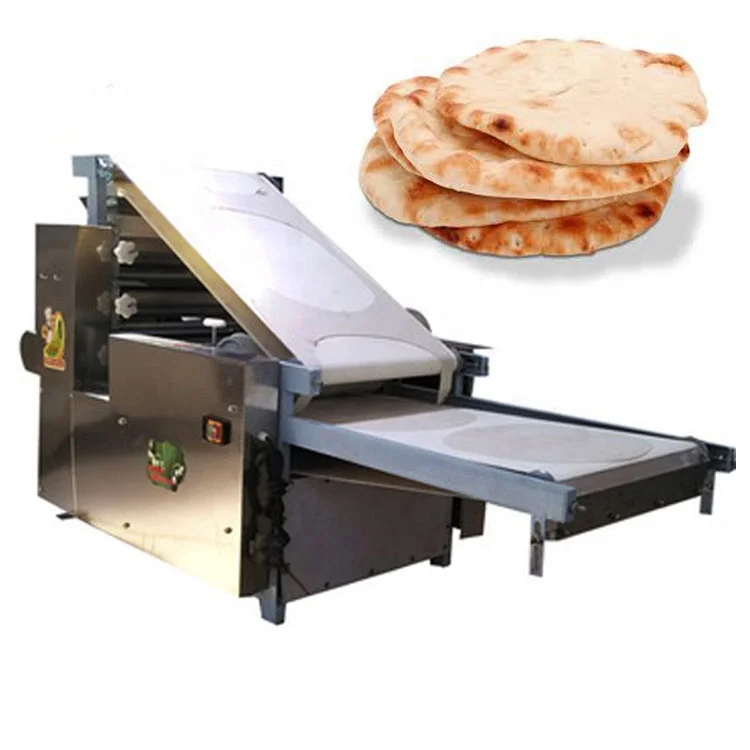 Fully automatic arabic chapati pita roti lavash bread machine making production line