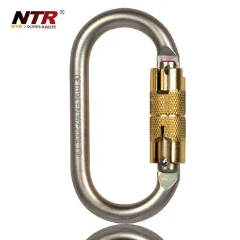
Steel auto lock carabiner hook 