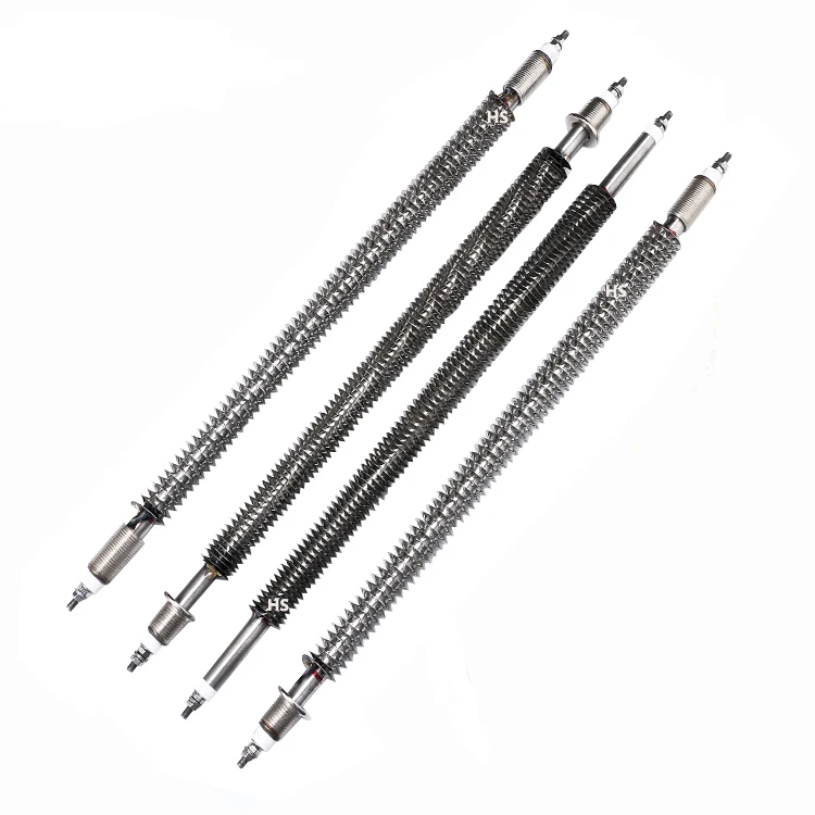 I Shape Straight Type Stainless Steel Electric Air Heating Tube Finned Tubular Heater Oven Heater