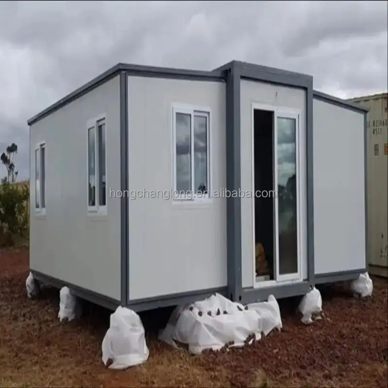 4 Bedroom Flat Pack Container House Waterproof Sea Container for Apartment or Office Building Use