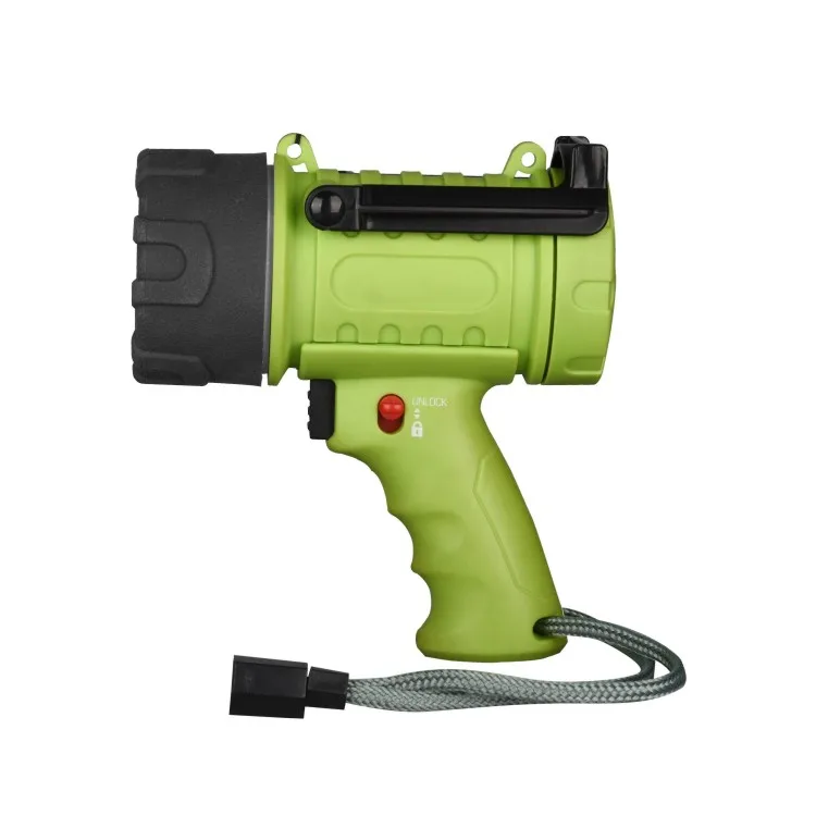 High Power Spot Light Rechargeable Rotating Led Long Range Marine Search Light for Boat