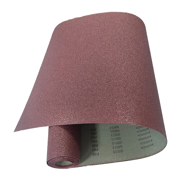 Hot Sale Aluminium oxide Jumbo Sanding Cloth Roll  GXK51 Abrasive Sandpaper Roll Emery Cloth Roll