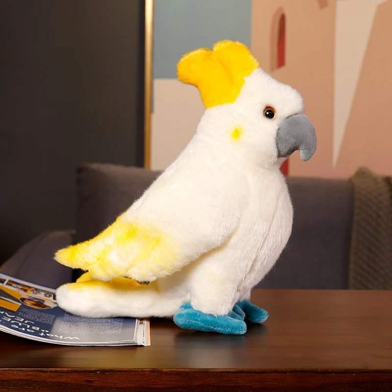 Wholesale Hot Style Plush Toy Stuffed Parrot Toy Colorful Birds Cartoon Parrot