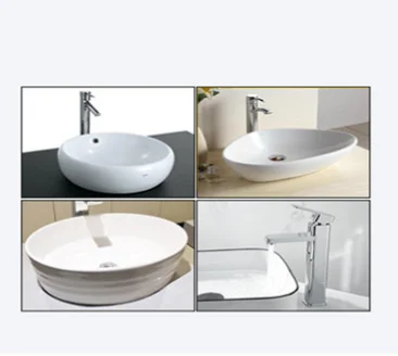 Bathroom heighten basin faucet hot and cold mix ceramic core valve