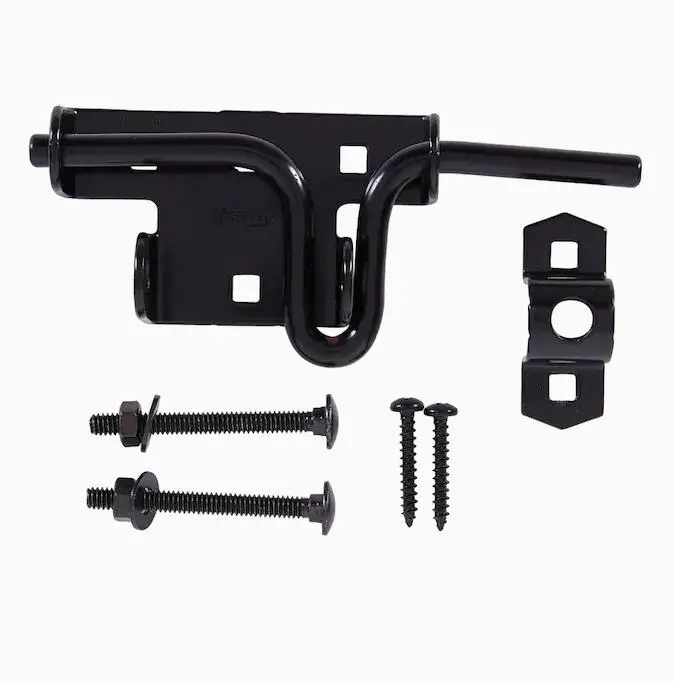 7.36-in Steel-Painted Gate Latch