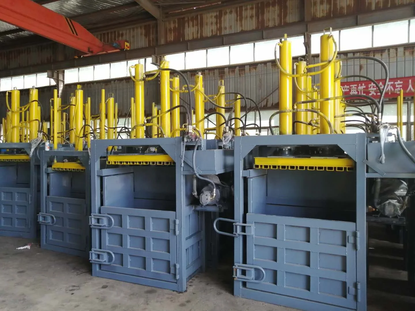 baling press straw, cotton, waste paper bagging machine with Reliable Quality hydraulic pressed baling machine