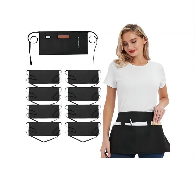Utopia Wear Waist Apron Server Short Apron for Men Women Kitchen Restaurant Unisex Apron