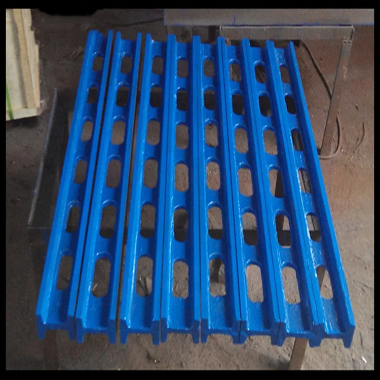 Cast iron straight edge bridge measuring leveling ruler