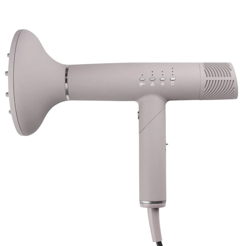 New Arrival Mini Lightweight Low Noise Beauty Foldable Negative Ion Salon Brushless Motor 318g 2000w Hair Dryer