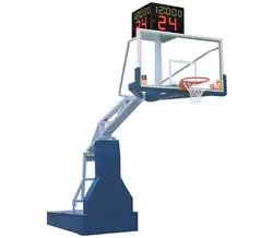 Professional movable height adjustable foldable basketball hoop basketball training system basketball stand