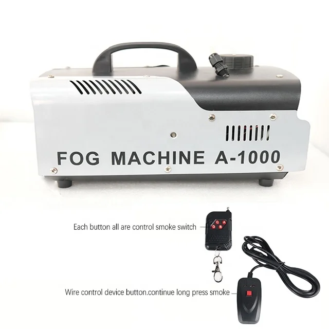 Fog Machine GuangDong 1000W Fog Smoke Machine Oil Pump Portable Fogging Machine For Stage And Party