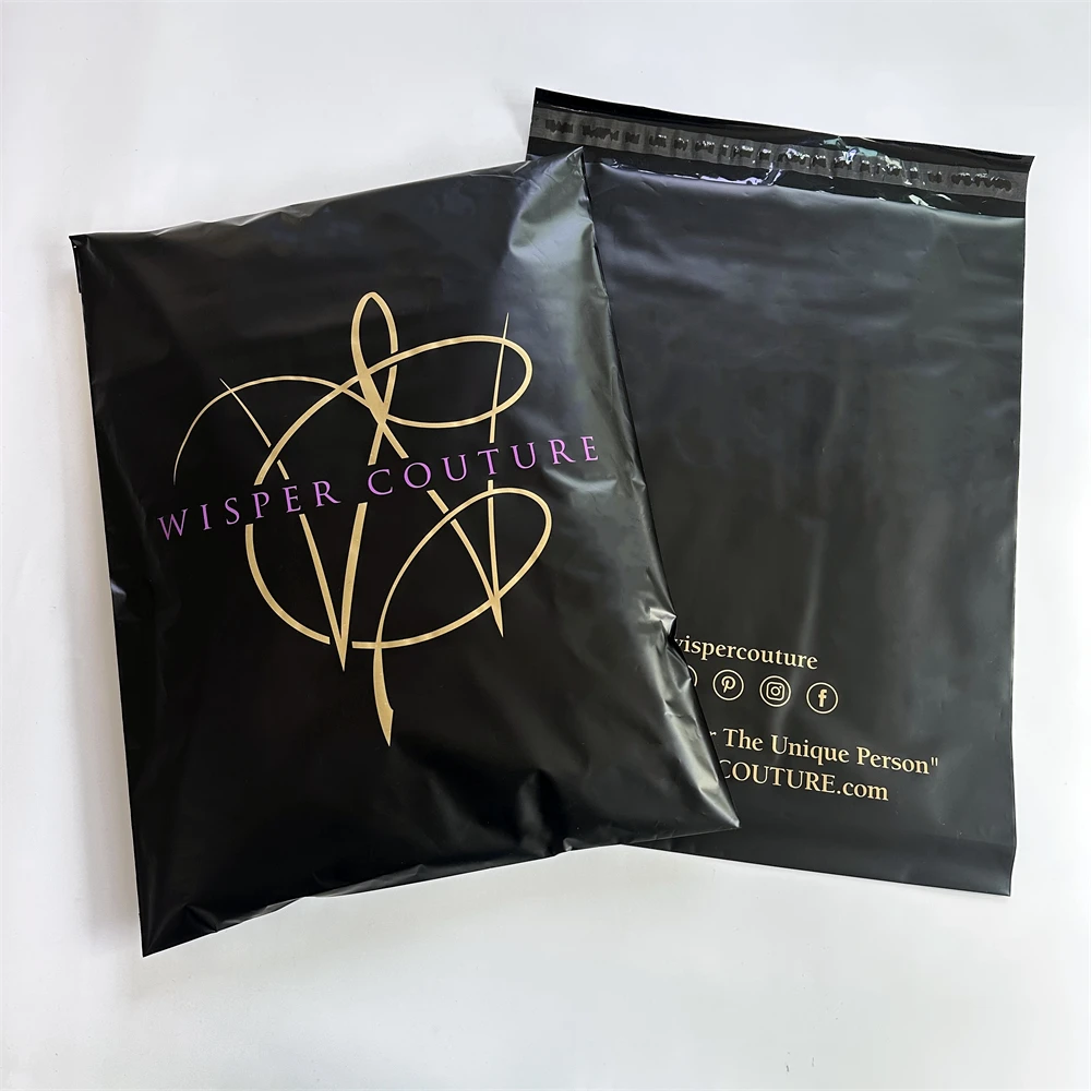 custom express poly mailers mailing bags for clothing branded logo courier shipping envelope mailer bag postage polymer bag