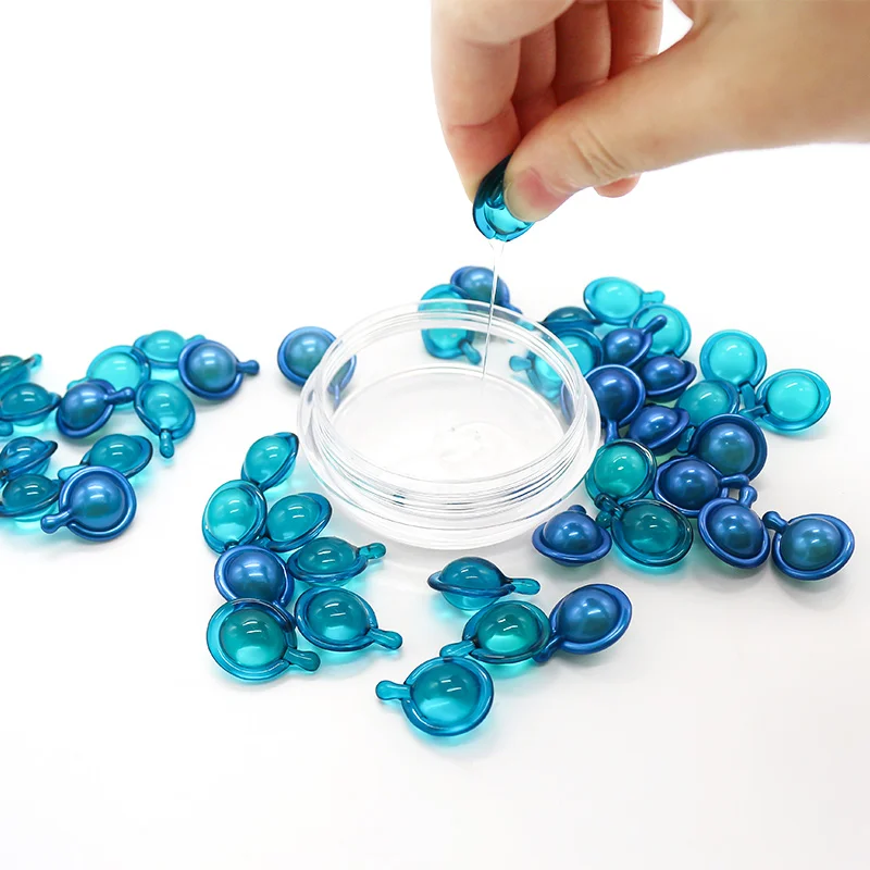 ODM OEM Hair Care Oil Private Label Smooth Capsule Hair Care Serum Capsule Hair Serum