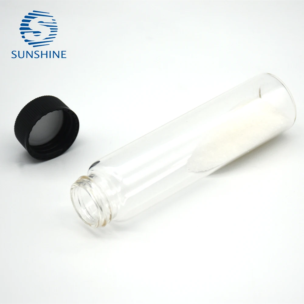 15ml 25ml 35ml Borosilicate Glass Tube  Glass Tube With screw plastic Cap