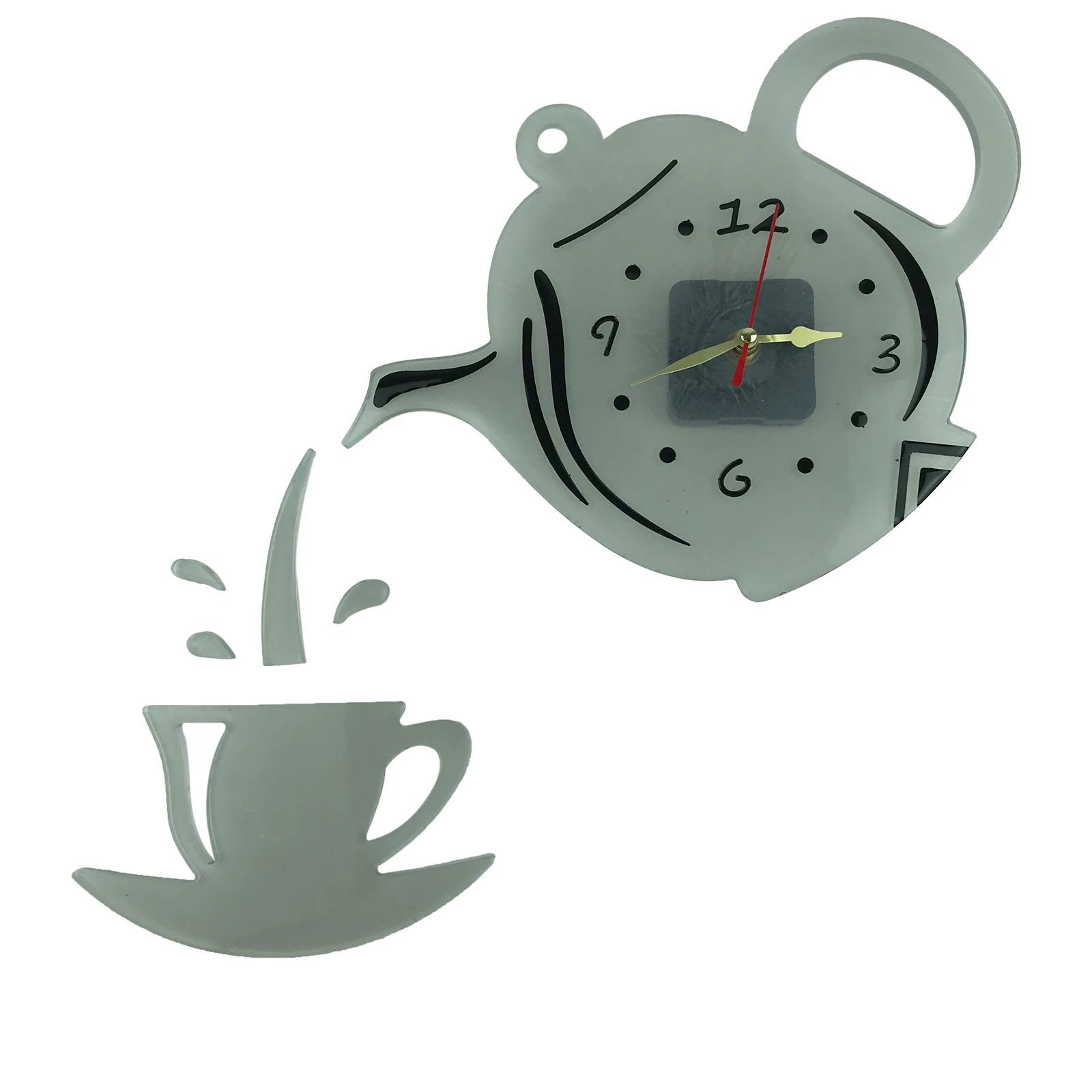 7459 Teapot and tea cup shape watch resin mold DIY silicone resin mold