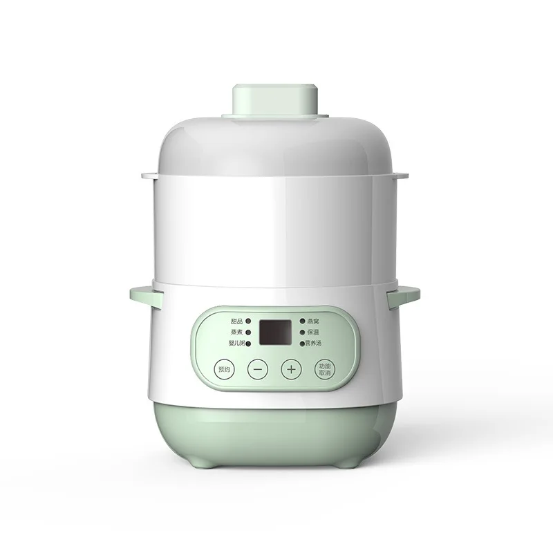 ZC-02 Digital Mini Ceramic Slow Cookers For Baby Porridge Birds Nest Soup