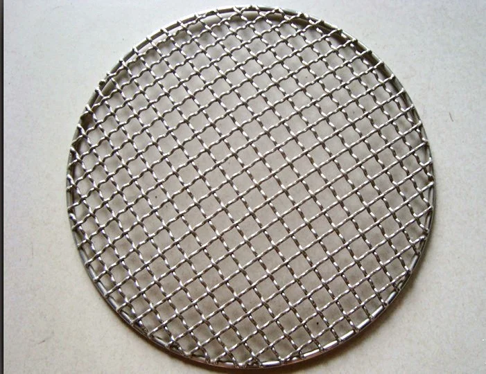 Hot selling  round  wire mesh grill  outdoor BBQ  grill accessories for party  picnic