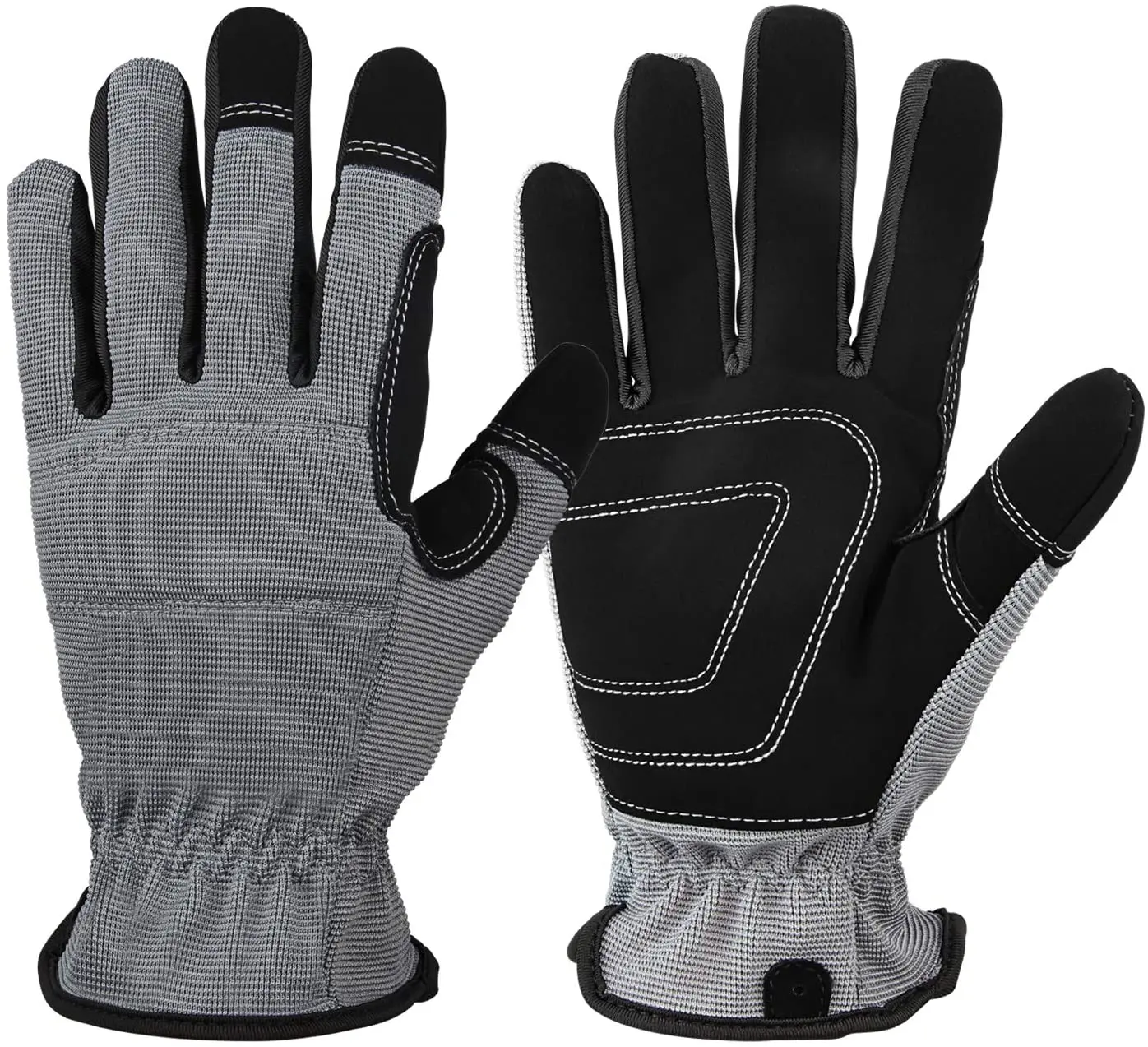 Amazon Hot Selling High Dexterity Touchscreen Flexible Gardening Yard Working Woodworking Work Gloves