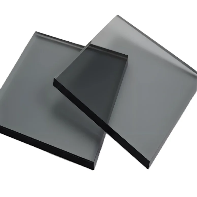 Tempered Glass Wholesale 3mm 4mm 5mm 6m 8mm 10mm 12mm 15mm 19mm Tempered Glass Canopy Dark Grey Tempered Glass
