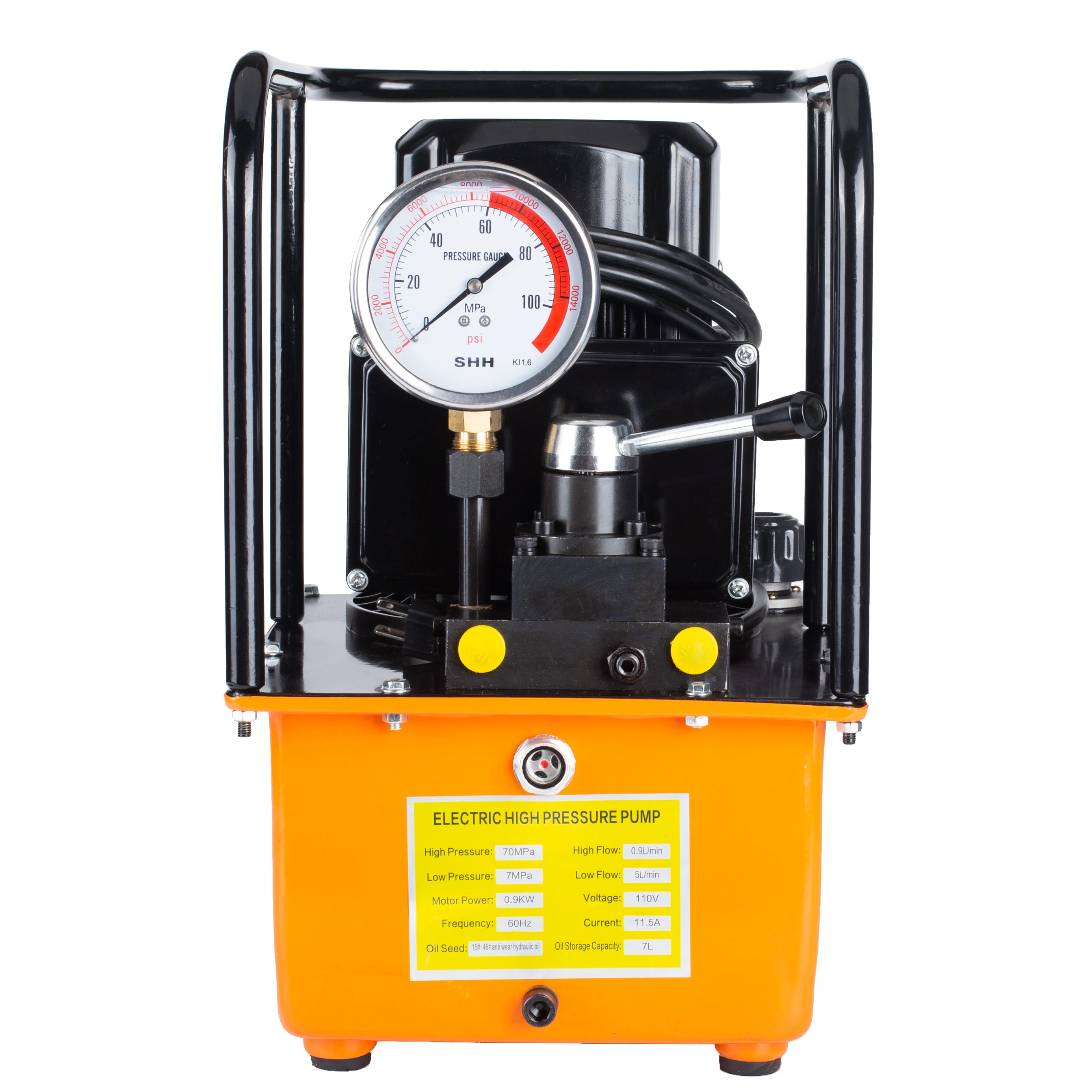 700bar Electric Hydraulic Power Pack Hydraulic Power Unit Station