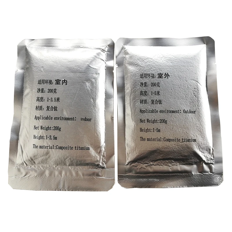 Topflashstar Metal Powder 200G Ti Powder Hot Sell Cold Sparkle Machine Powder High Level Safety