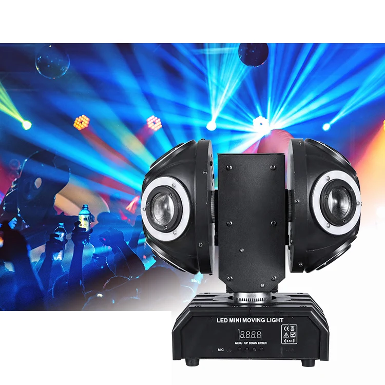 10W*18pcs RGBWW 4IN1 Dj disco stage lighting night club120w mini beam moving head rotating laser light