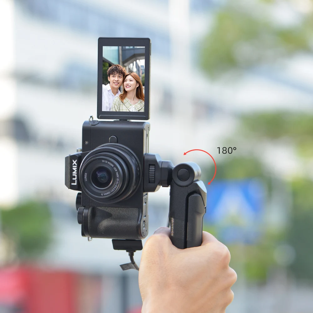 KingMa Mini Portable Shooting Grip Vlog Camera Grip for Vlogger and Video Ideal for Vlogging Pan Camera