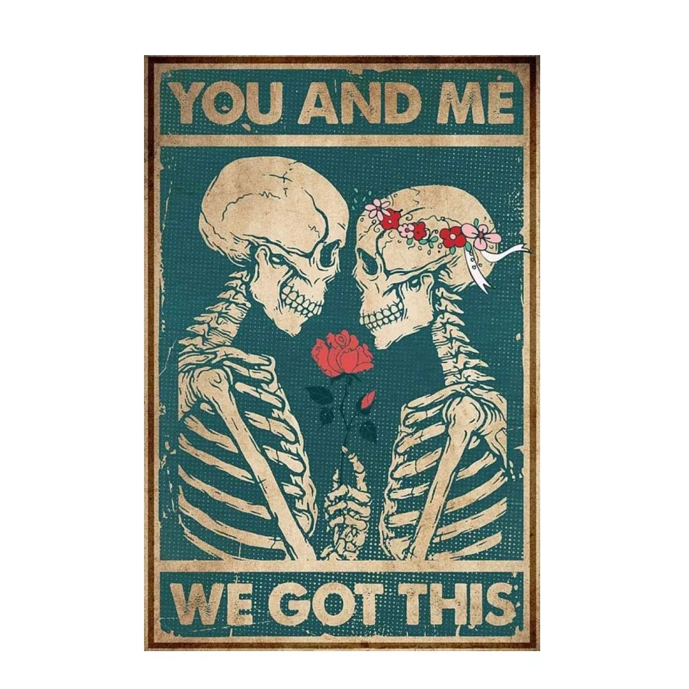 Retro Metal Tin Sign Vintage Aluminum Sign for Home Coffee Wall Decor metal signs retro