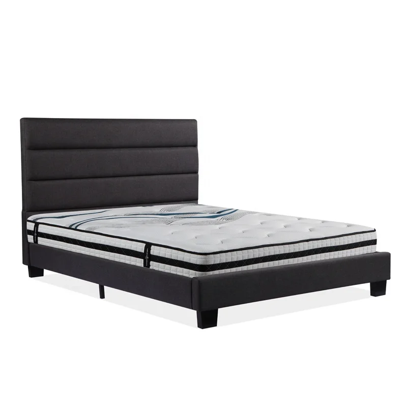 Bedroom Sets Frame American style double bed full size Wood Home Furniture upholstered Bed