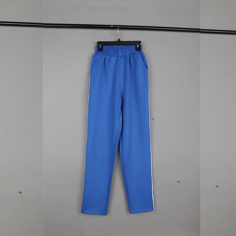 Wholesale Cotton Polyester Elementary   High School Uniforms Short sleeve T shirt Long pants sets Tracksuit Kids Sports Wear