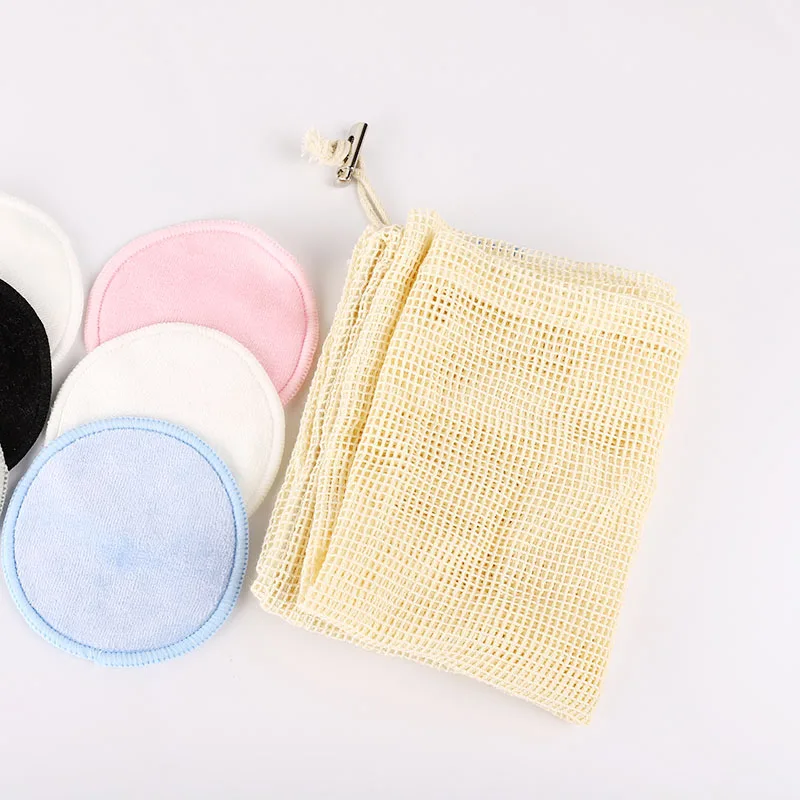8cm Cotton Cosmetic Make-up Remover Reusable Face Clean Pads For Girls