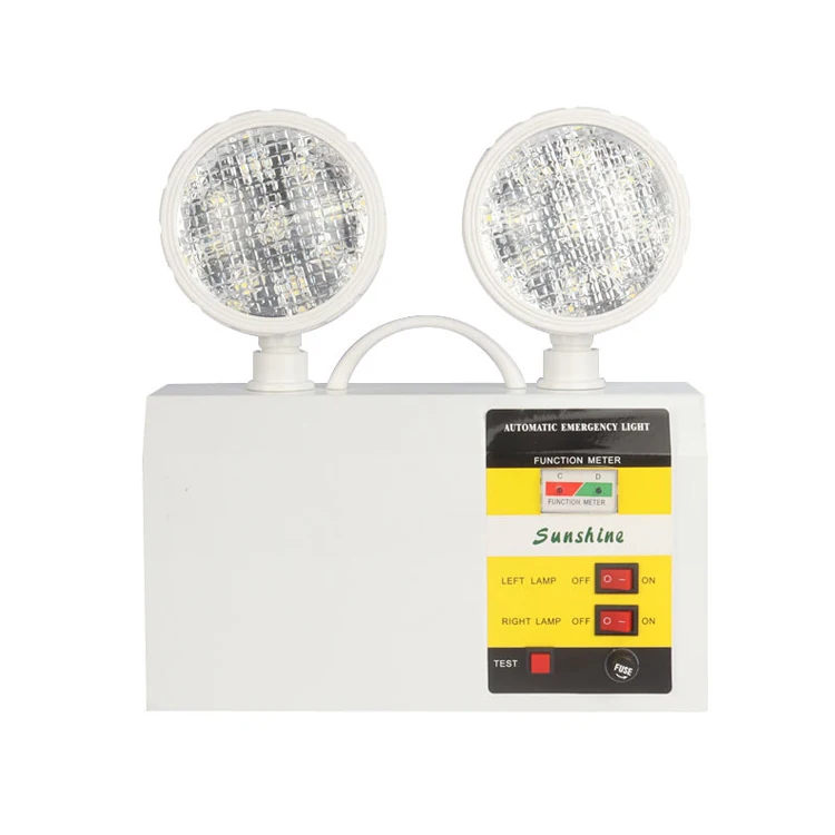 Wall Mount Rechargeable Led Charging Emergency Lights combined emergency lighting