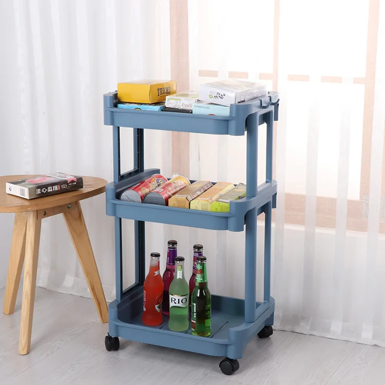 Best Selling Manufacturer Supplier Good quality plastic kitchen rack corner For Storage plastic shelf