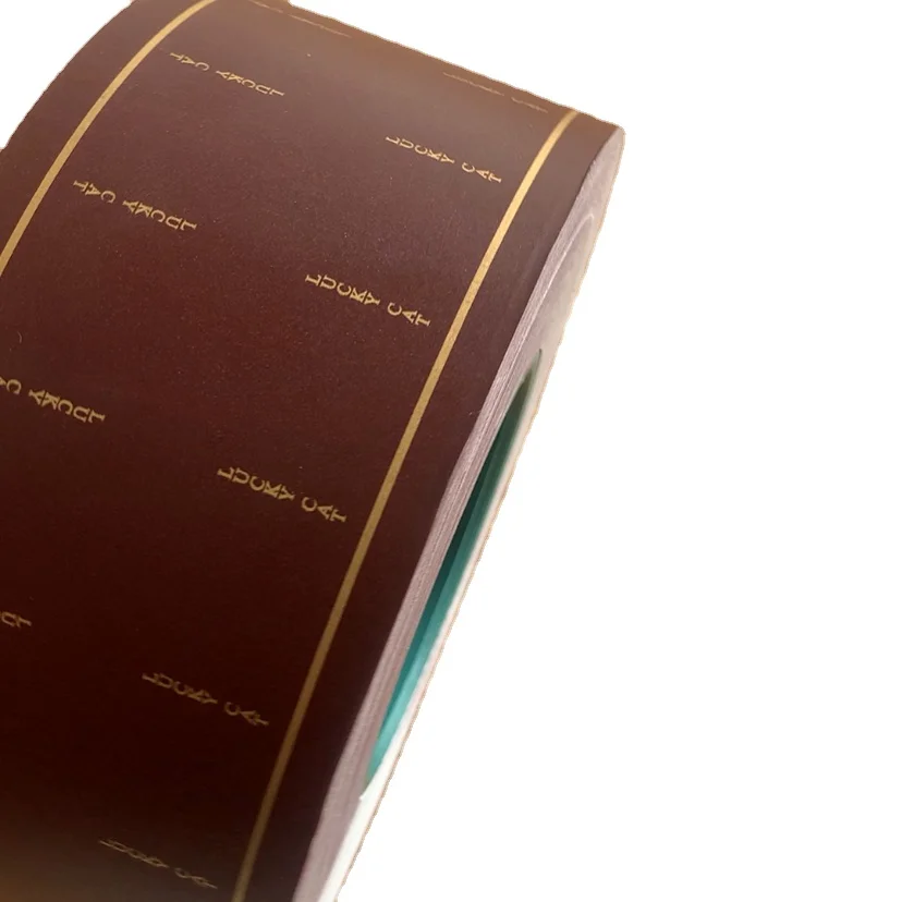 Hot stamping Tobacco tipping paper roll paper for cigarette package High Quality Custom Logo print