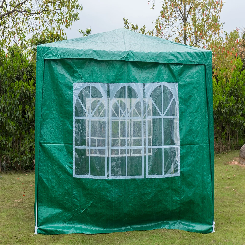 Russia popular huge tent with walls 3x9 3x12 4x9 customized waterproof PE canopy party tent