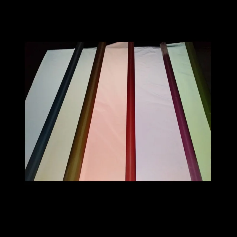 China high-intensitive light reflective polyester tent fabric / elasticity cloth reflective stretch spandex fabric