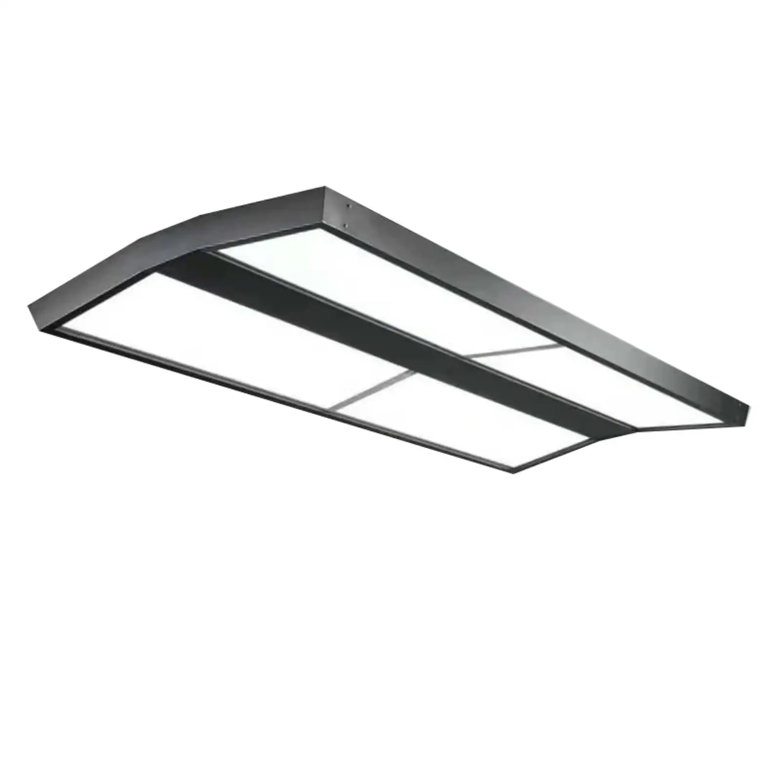 Billiards Table Lighting Equipment Game Room Flat Panel Black Gold Aluminum Billiard Pool Lamp Body Pool LED Light Pendant Light