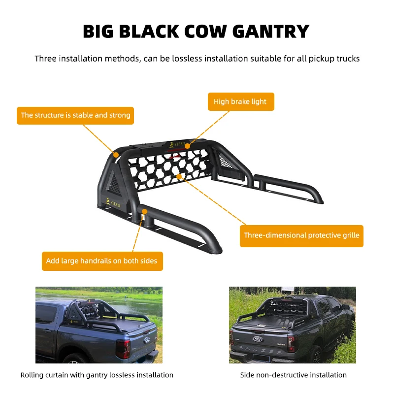 Roll Bar 4x4 sport Bar Pickup Hilux Ranger 4x4 Accessories Auto Accessories Roof Rack Pickup Accessories