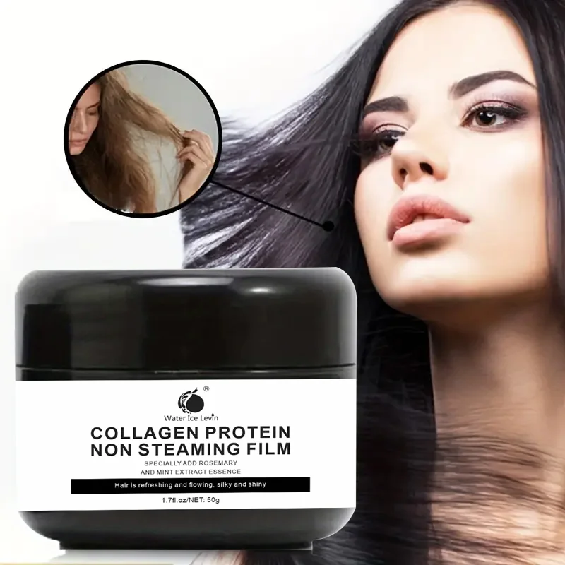 Hair mask for deep conditioning of damaged hair, using Moroccan nut oil to care for curly or straight fine hair 100ml