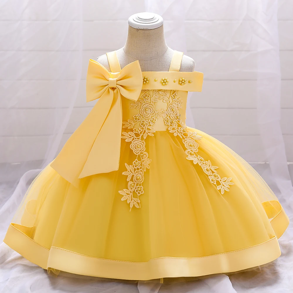 Wholesale Designer Baby Girl Clothes Gowns For Girls Kids Floral Festival Party Girls Dresses L5081XZ