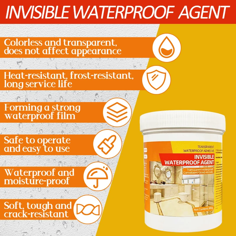 10/20Kg Large Capacity Waterproof Glue Transparent Waterproofing Sealant