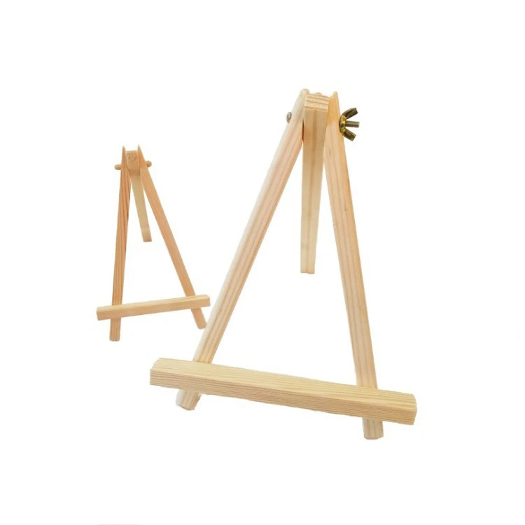 Wholesale Wooden Folding Easel Adjustable Sketch Mini Desk Art Easel for Artist Painting Wooden Easel stand
