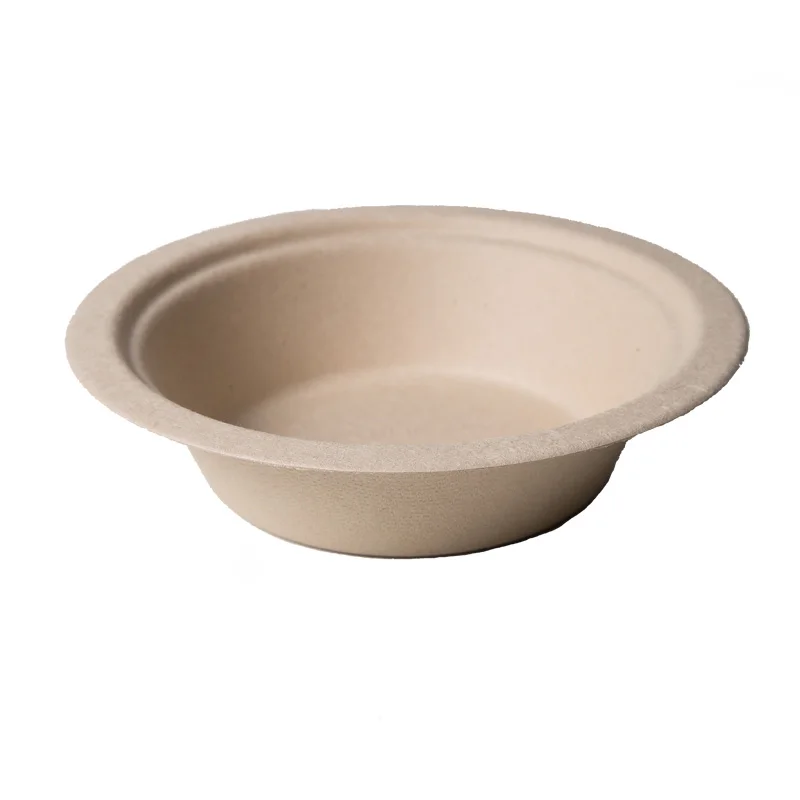 Top Item  Ecofriendly 100% Biodegradable Disposable Biodegradable Dishes Disposable Soup Bowl Compostable Bowls