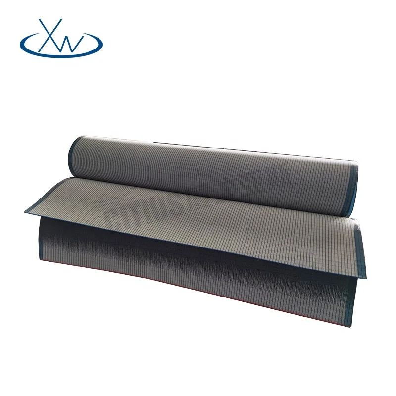 Alloy wire conductive monofilament good hydrolysis resistance high temperature resistance fiberboard conveyor belt mesh belt