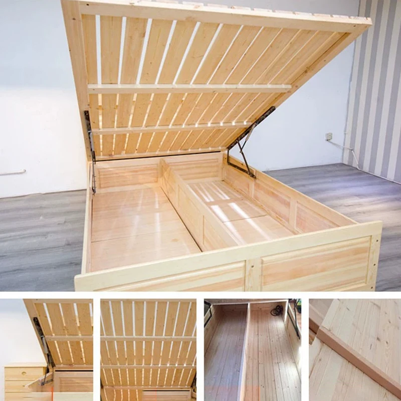 High quality steel black household storage bed hardware kit spring mechanism hardware