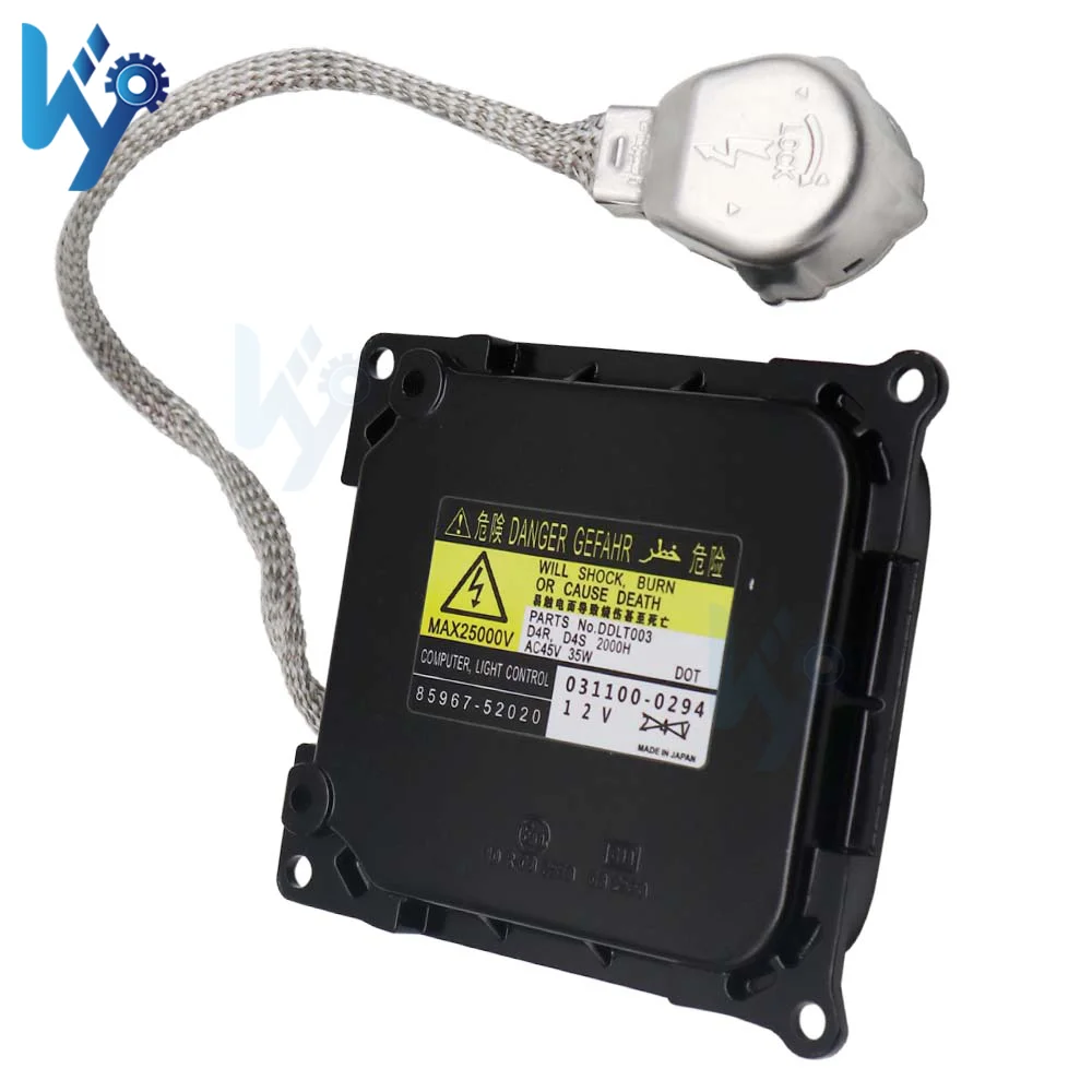 KY 85967-52020 Xenon Headlight Ballast Control Unit with Igniter and D4S Bulb Module Compatible with GX460  ignitor85967-53041