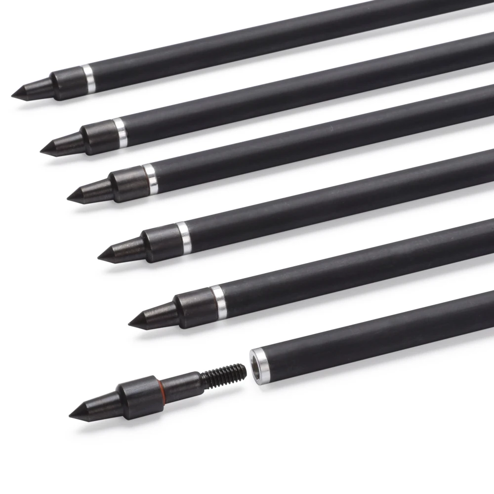 Elong Archery 7.8mm Rollfiberglass Arrows Bi-color High Quality Arrows For Outdoor Shooting Hunting