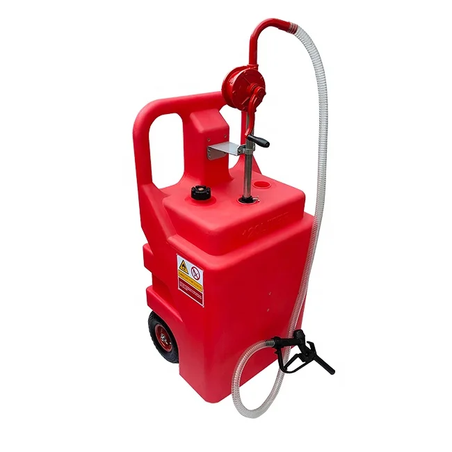 120L Portable Fuel Tank With Rotary Pump