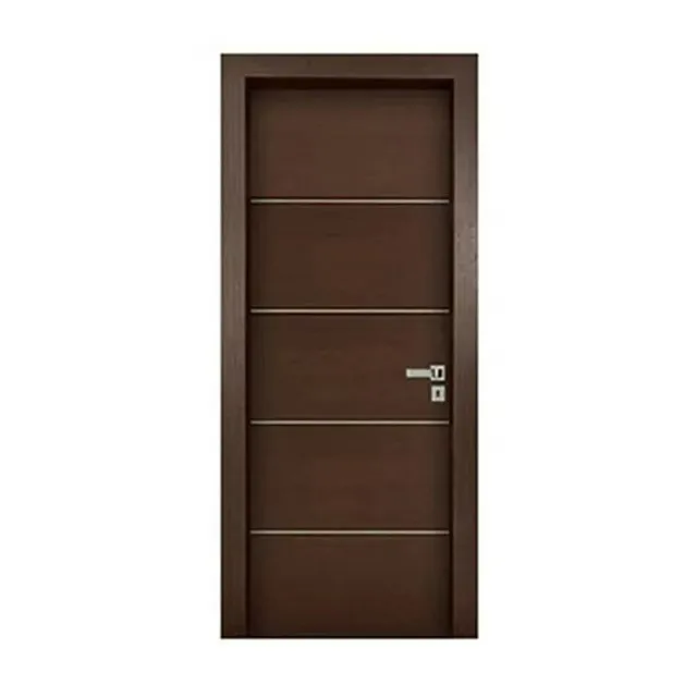 GH MDF solid core wooden bedroom interior door with frame