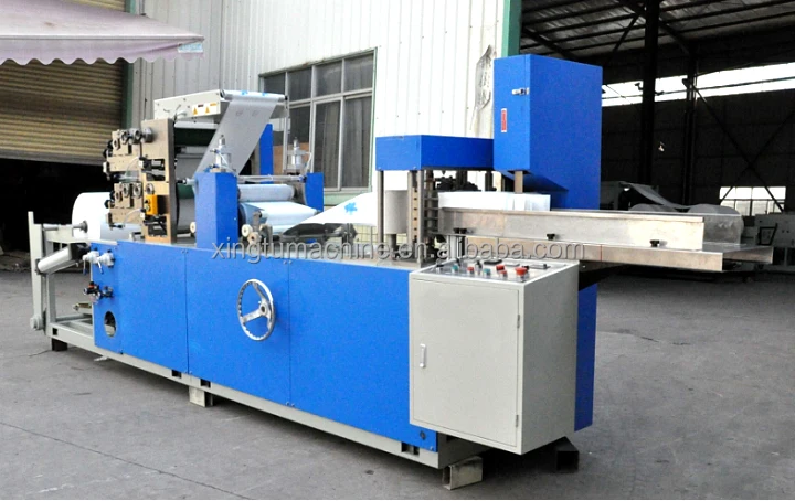 full automatic serviette paper napkin tissue folder machine production line plant